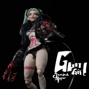 In stock Gun Girl Jessica Rebecca 1/12 Deluxe Edition Action Figure Model