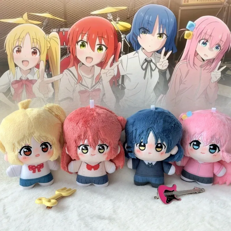 10cm Anime Bocchi The Rock Plush Doll Pendant Kita Lkuyo Gotoh Hitori Yamada Ryo Ljichi Nijika Stuffed Toy Birthday Gift