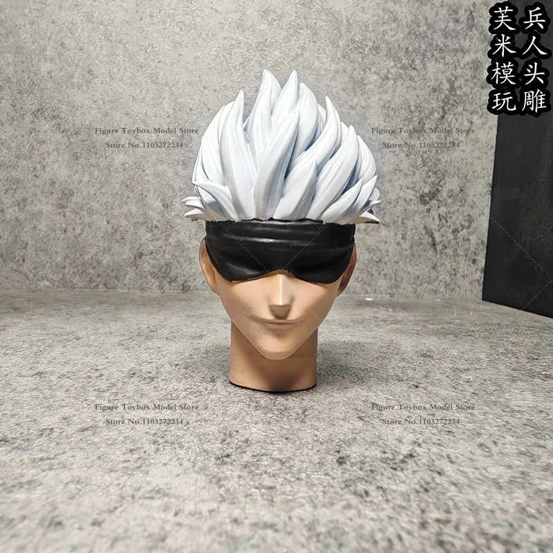 1/12 1/6 Gojo Satoru Itadori Yuji Ryomen Sukuna Delicate Mini Head Sculpt Model Toys Accessory For 6″ 12″ Action Figure Body