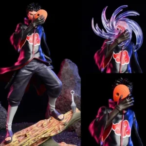 28cm Anime Naruto Uchiha Obito Akatsuki Organization Action Figure PVC Statue Figure Collection Model Children's Toy Gift