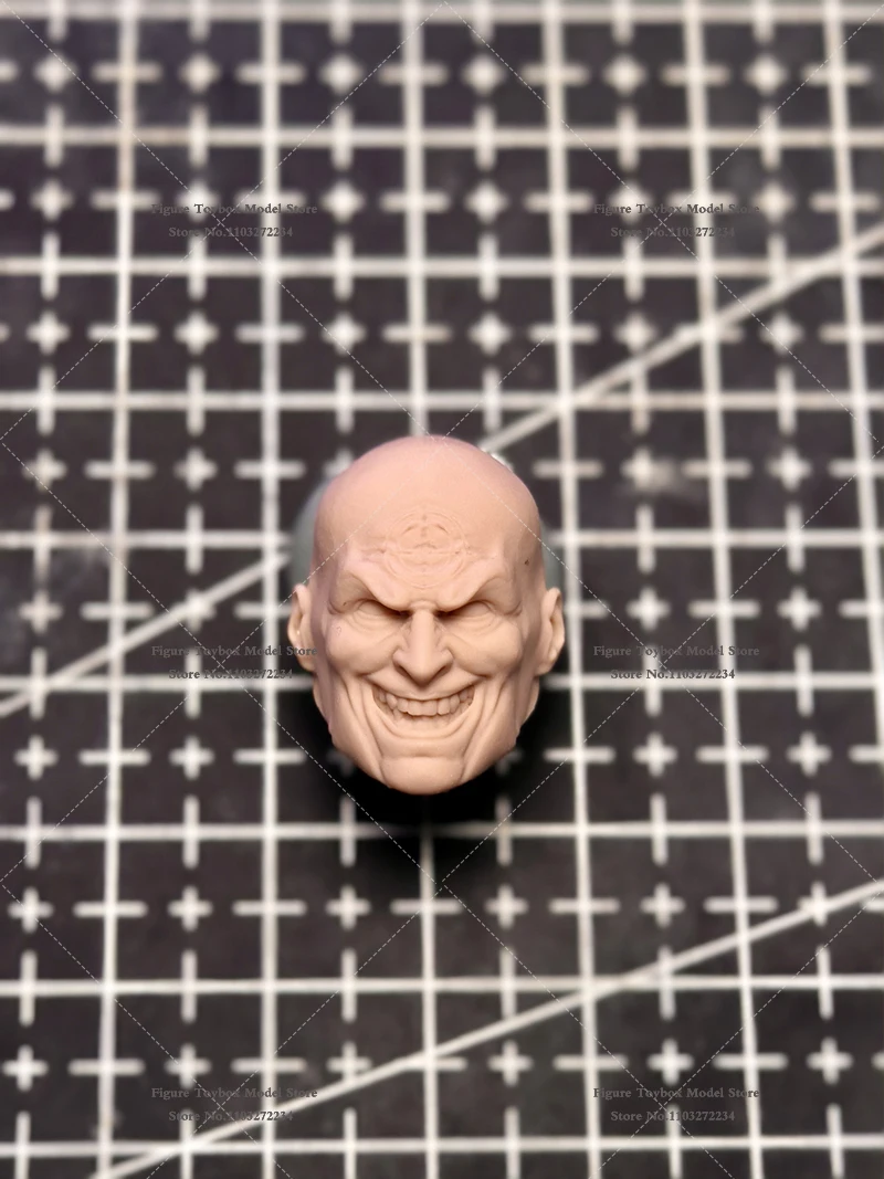 1/12 Bullseye Man Figure Comic Villain Unpainted Head Sculpt Model Toys Accessory For 6" Ml Shf Mezco Figure Body Customization - Image 13