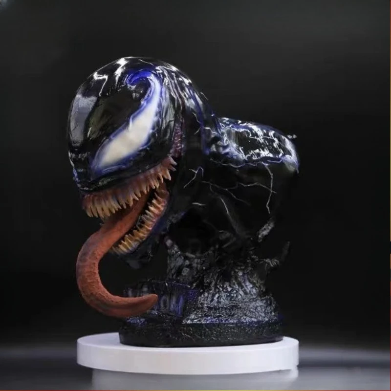 37cm New Venom Movie Figure Perimeter PVC Model Scene Statue Desktop Decoration Cool Ornaments Kids Birthday Festival Gifts Toys
