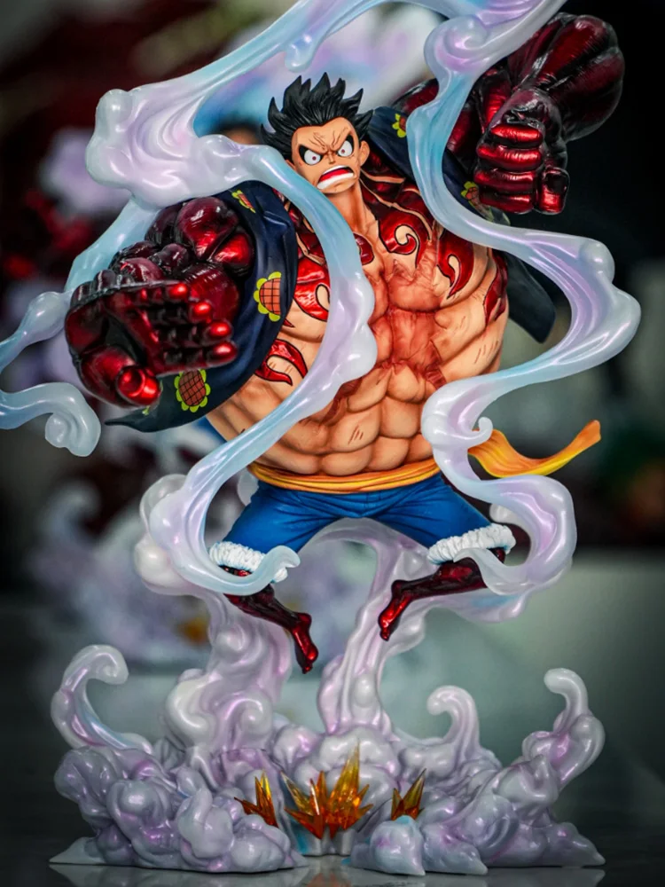 Jt Statue One Piece Full Range Th Enraged Luffy Anime Figure Figure Pvc Statue Collection Model Room Decoration Christmas Gifts - Image 5