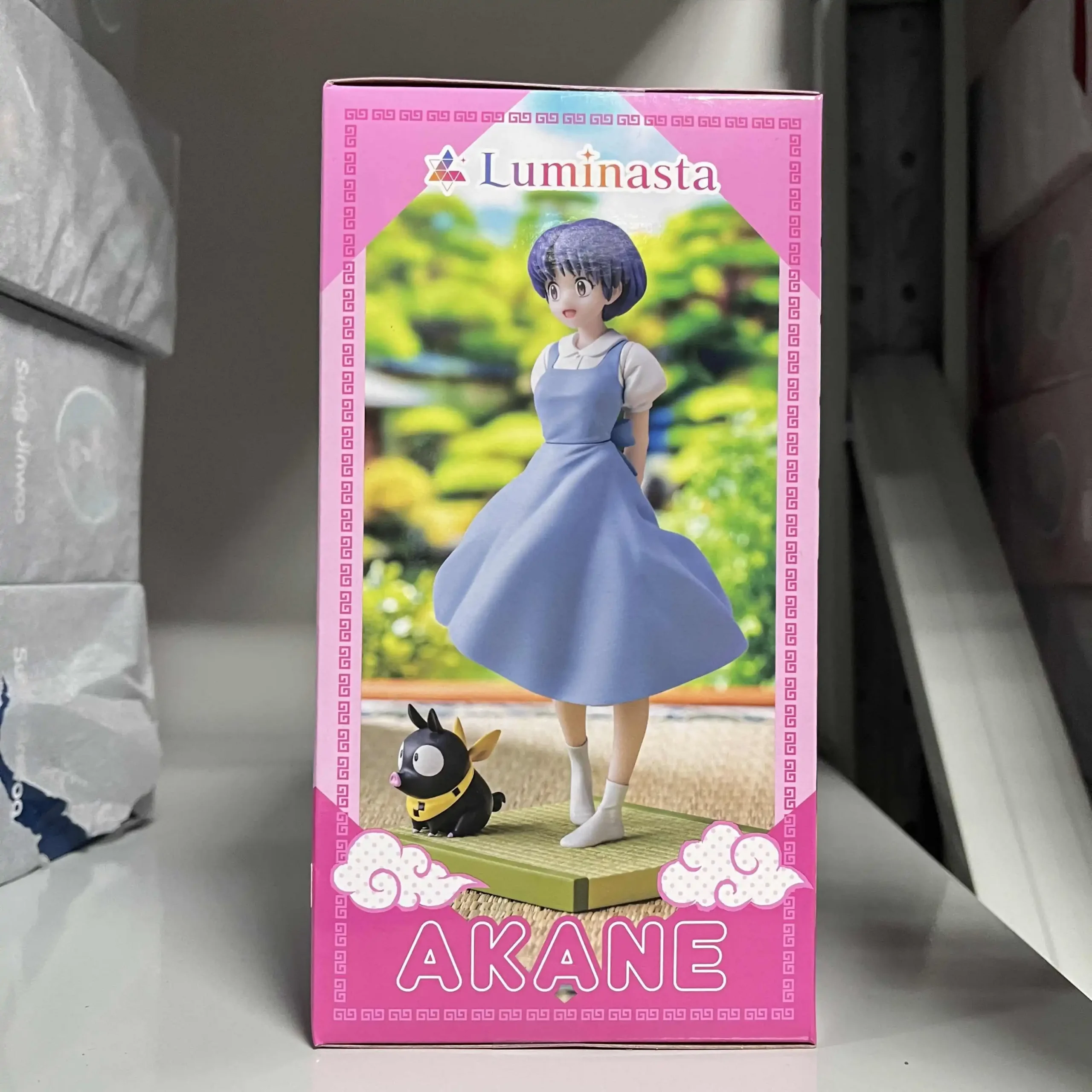 Original SEGA Ranma 1/2 Luminasta Shampoo Tendou Akane Saotome Ranma 19Cm Kawaii Doll Action Figure PVC Model Collectible Toys