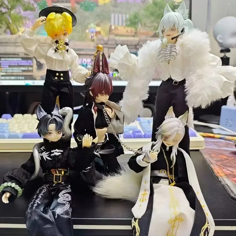 17cm Original Jidongshunxi Sicily Past The Story Series Mjd Blind Box With Movable Joints Anime Figure Modle Desktop Style Gifts