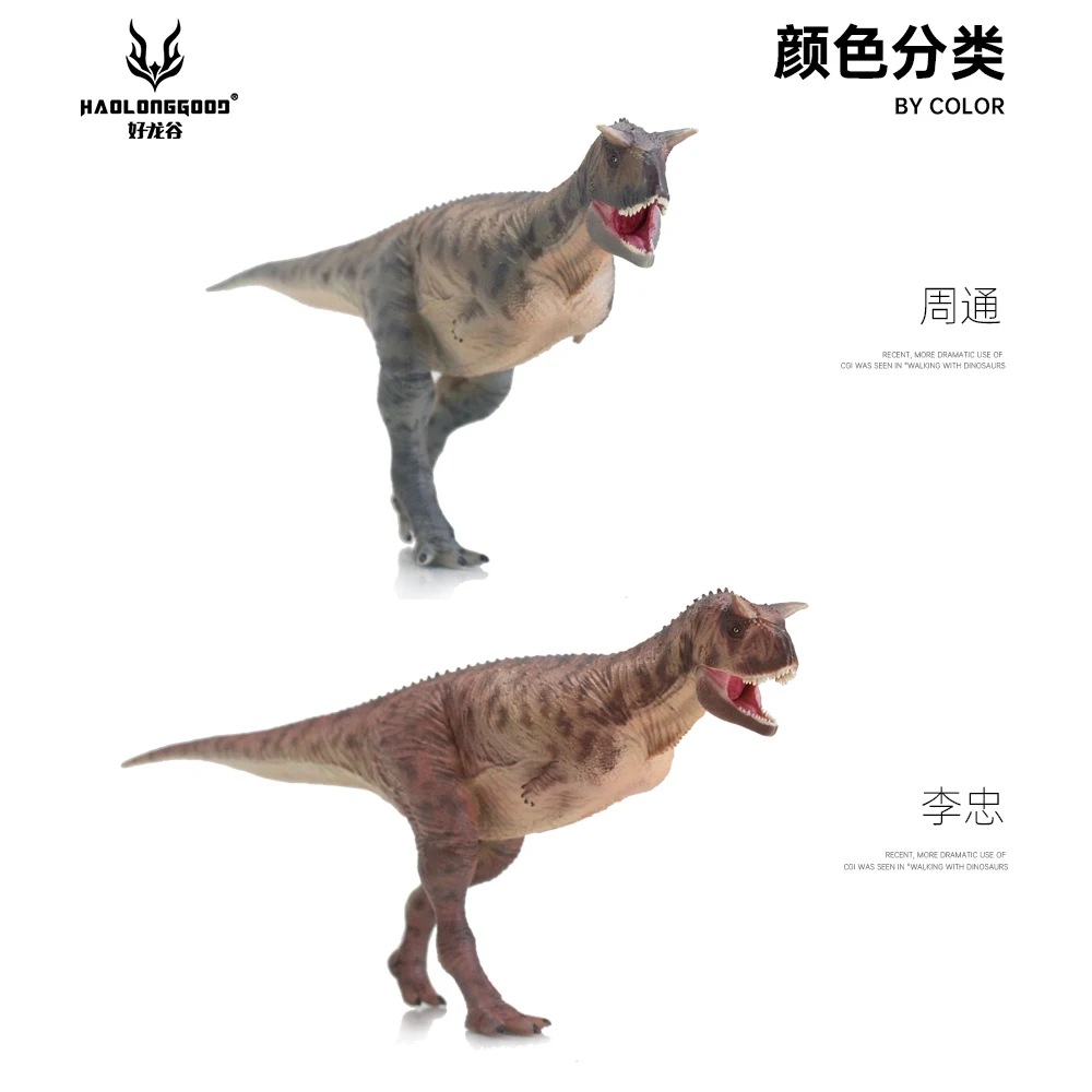 HaoLongGood Carnotaurus Jurassic Dinosaurs Toys Model - Image 5