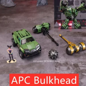[IN STOCK NOW] Gear Factory APC TOYS Transformation TFP Bulkhead Giant Hammer Action Figure RobotAction Figure