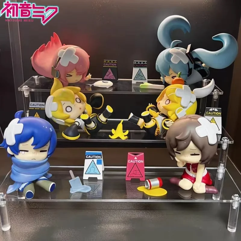 Hatsune Miku Mysterious Vocaloid Anime Model Toy Fufu Figure Doll Ornaments Action Figurines Cute Miku Xmas Gifts Toy