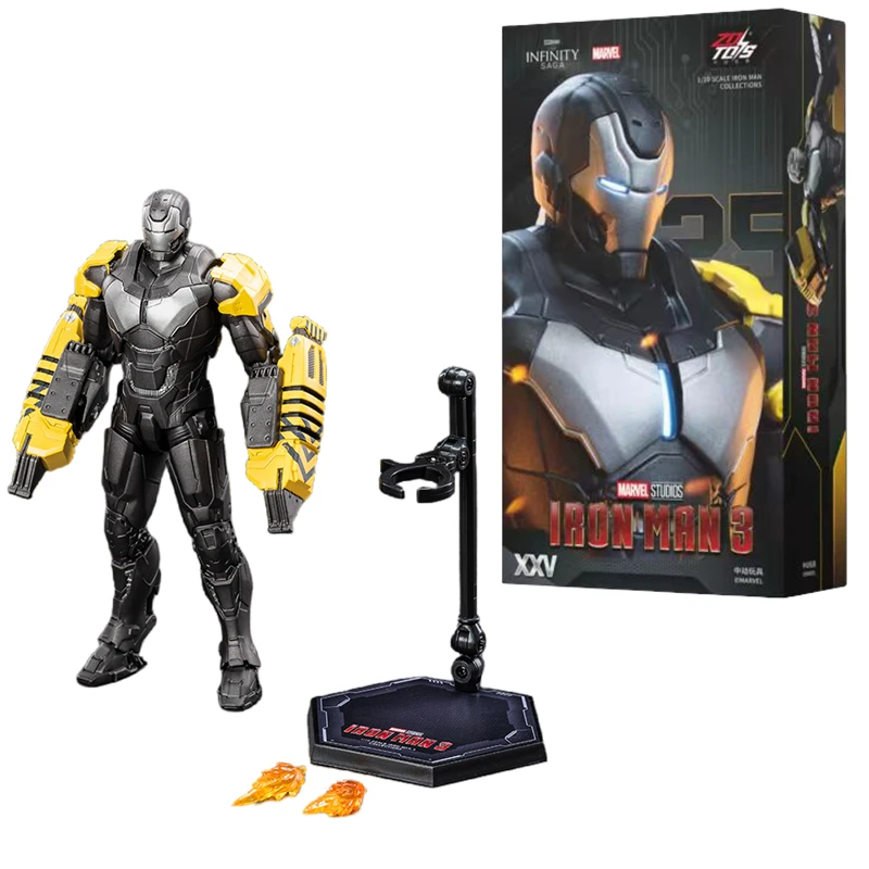 ZD Toys Marvel Avengers Iron Man MK38 Igor MK37 Hammerhead MK12 Kingarts MK40 Shotgun Action Figure Collections Gift - Image 14