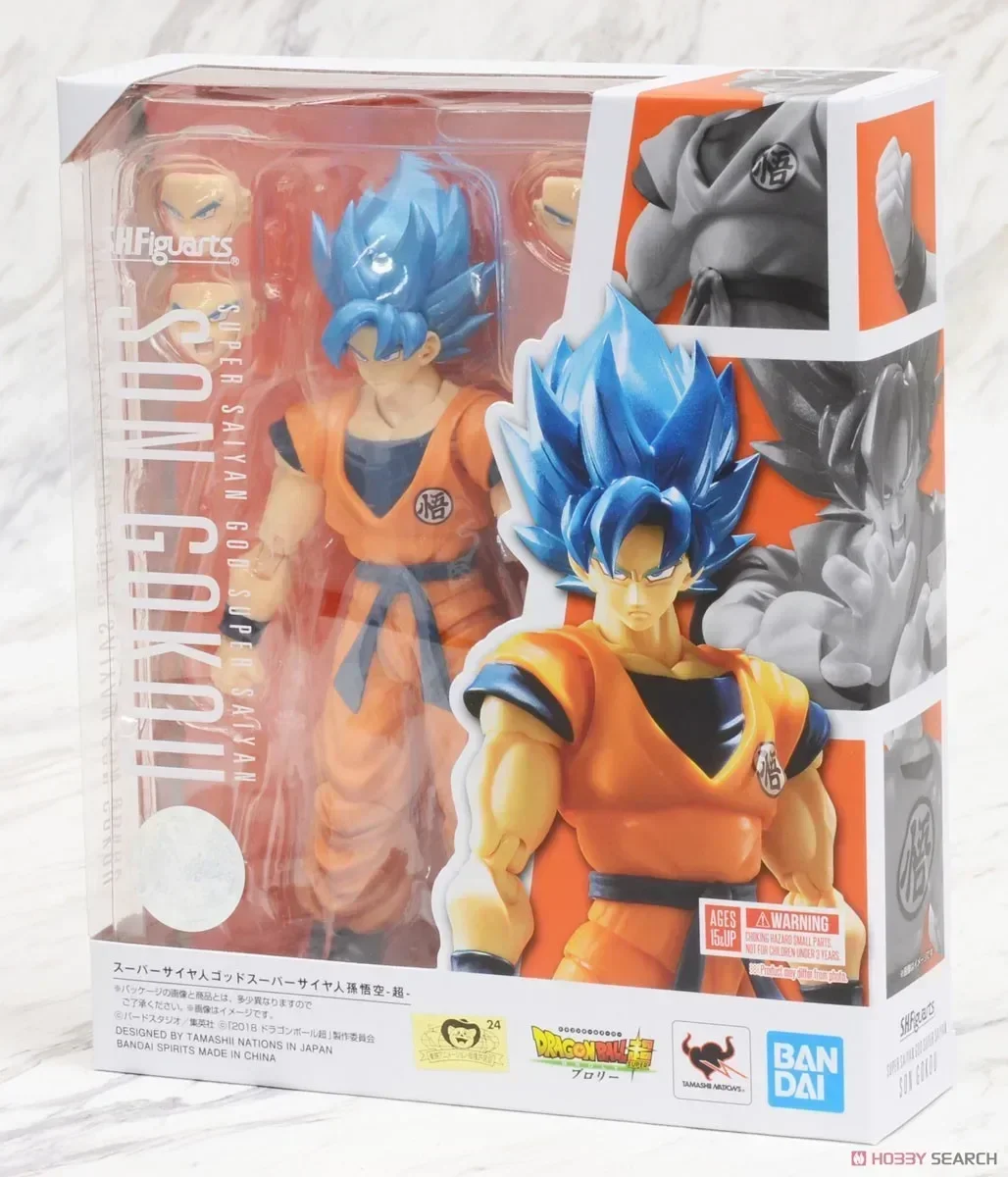BANDAI Dragon Ball S H Figuarts SHF Broly Frieza Vegeta Legendary Goku Android 19 V Jump 30th Goku Action Toy Figures Gift - Image 8