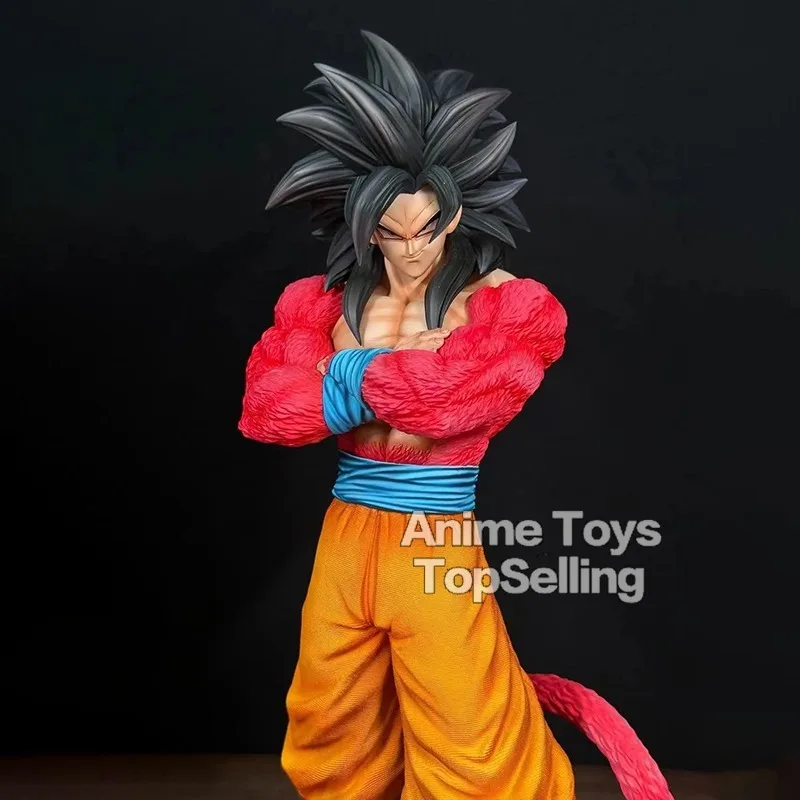 Anime Dragon Ball Figure Super Saiyan 4 Son Goku Statue PVC Collection Model Toys Gifts - Image 4