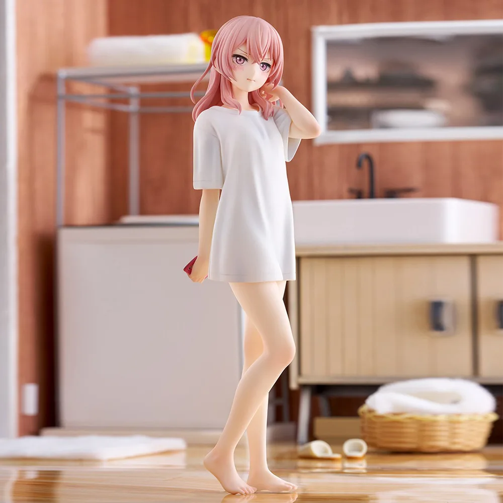 24cm Changing Dolls Fall In Love Inui Sajuna T-Shirt Anime Girl Figure Model Statue Collection Desktop Decoration Ornament Toys