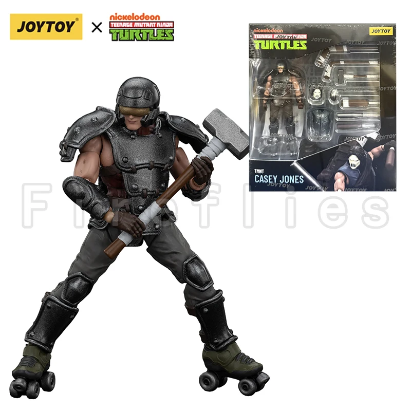 1/18 JOYTOY Action Figure Turtles-Captain Zorax Adjutant Zork Triceraton Infantryman Casey Jone Anime - Image 10