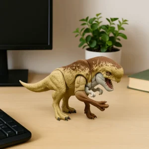 Resin Simulation Dinosaur Action Figures Handmad Collectible Realistic Dinosaur Model Toy Crafts Statue