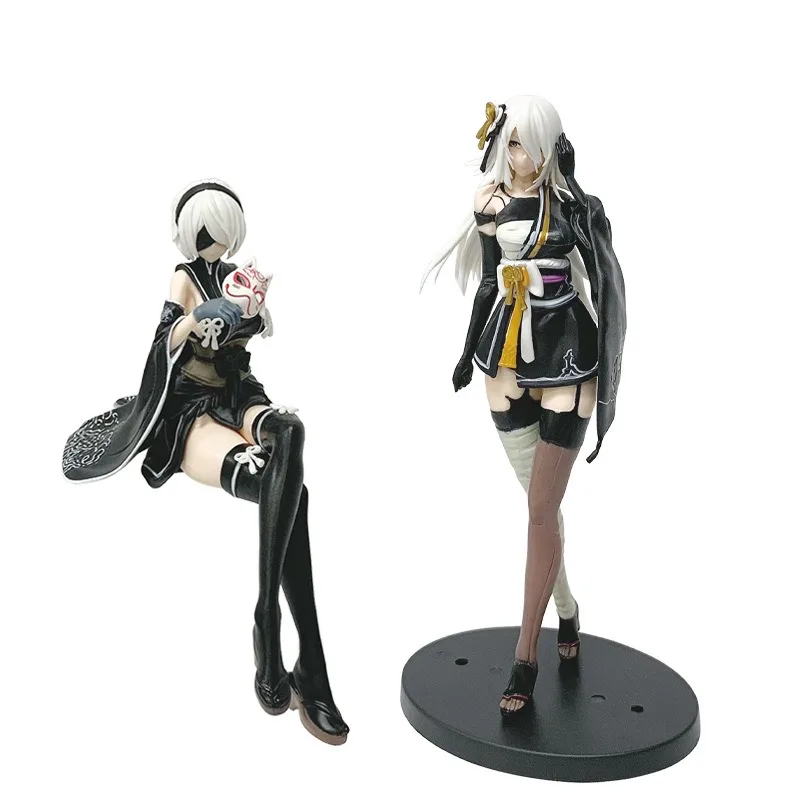 Nier: Era Of Machinery Kimono Yurha Sitting Posture Standing Posture Figurine Ornamental Ornaments Gifts