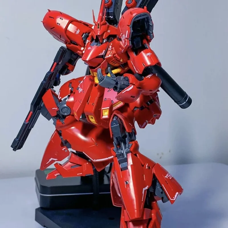 RG 1/144 Sazabi Assembly Model Kit Action Figures Plastic Model Toys Comes With Water Decals Desktop Ornament Boys Collect Gifts - Image 5