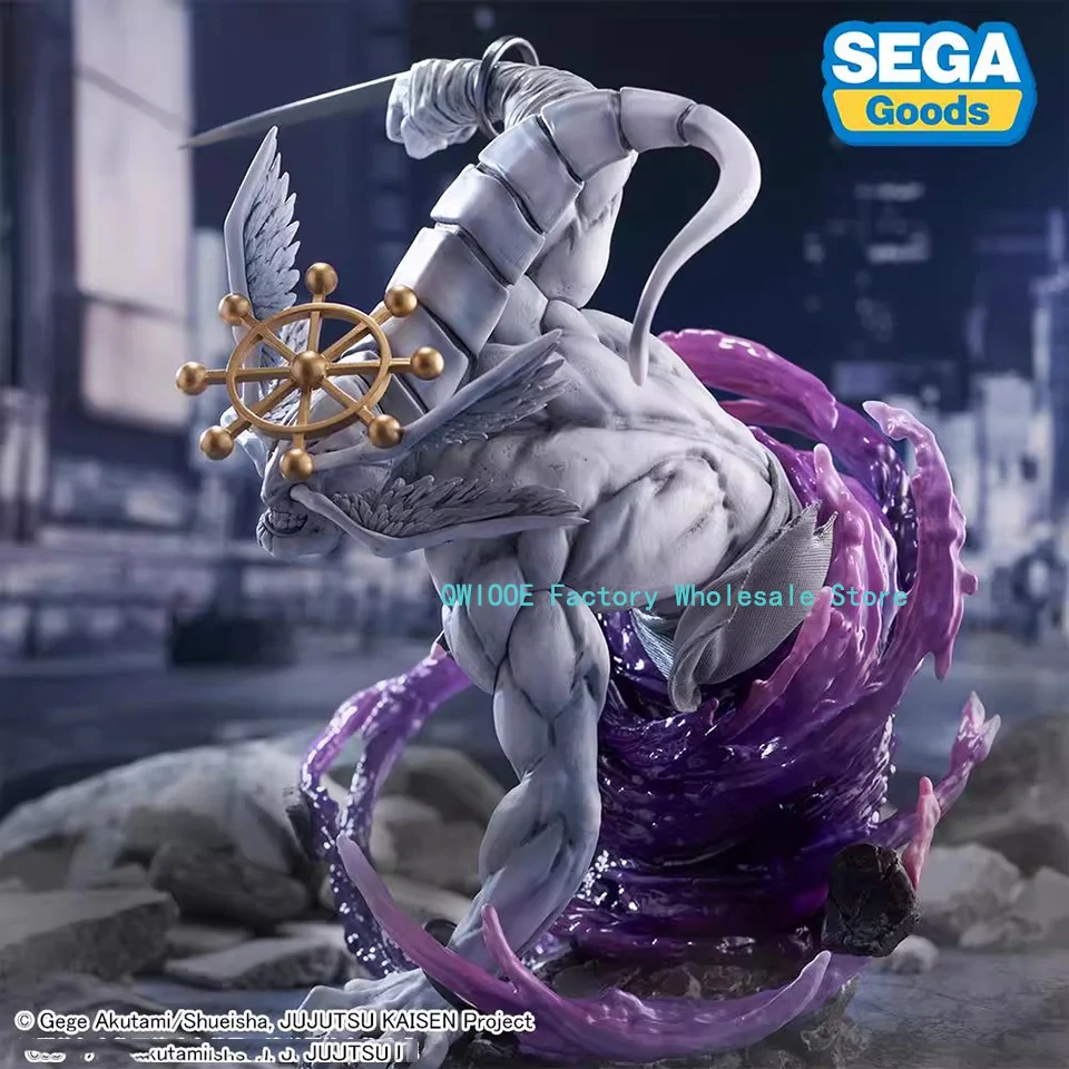 Original Genuine SEGA Jujutsu Kaisen 21.5cm Dajiang Statue Anime Action Figure PVC Collection Decorations Model QWIOOE Wholesale