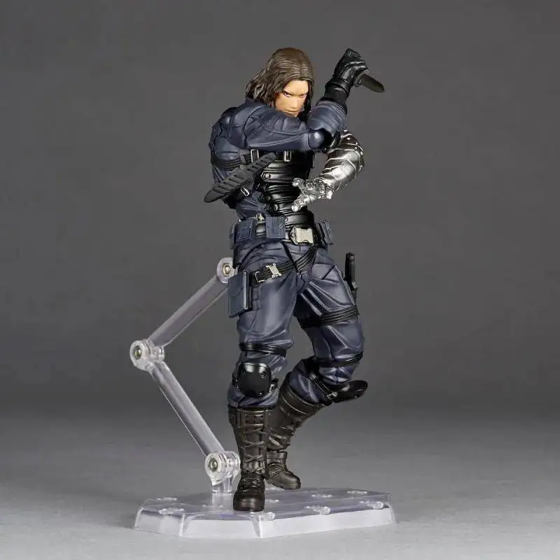 Marvel The Avengers Winter Soldier Perfect Killer NR029 PVC Action Figure Toys Kids Gifts Collectible Model 14cm - Image 5