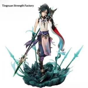 TingYuan Genshin Impact Xiao Figure First Edition Yaksha Guardian Anime Game Collectible Statue Desk Decor Birthday Gift Stock