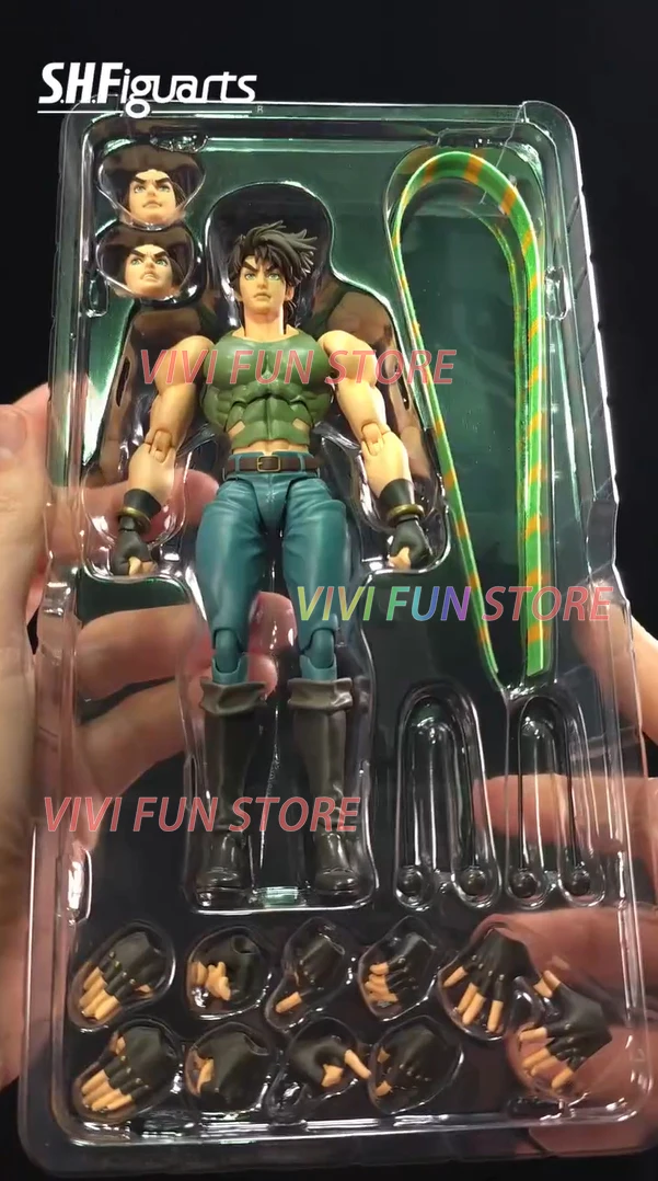In Stock BANDAI SHF JONATHAN JOESTAR JOSEPH JOESTAR Movable Model Toys S.H.FIGUARTS JoJo's Bizarre Adventure - Image 6