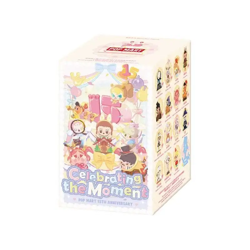 Genuine POPMART Celebrationg The Moment POPMART 15th ANNIVERSARY Series Blind Box Kawaii Anime Figure Mystery Box Trendy Gifts - Image 14