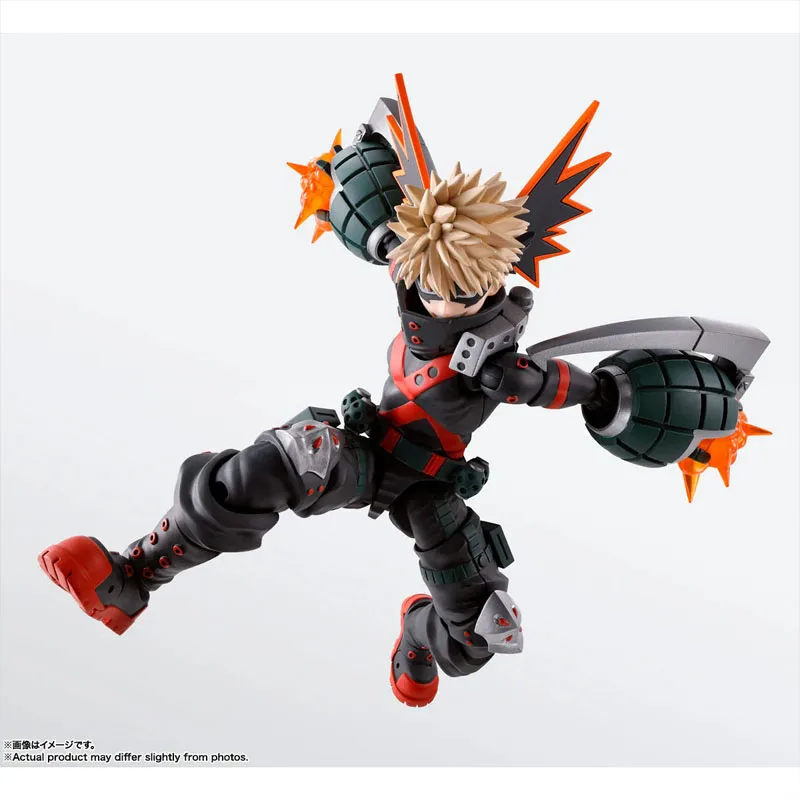 In Stock BANDAI Original Box S.H.Figuarts My Hero Academia DEKU SHOTO Katsuki Bakugo SHF Action Figure Model Toy Gift for Kids