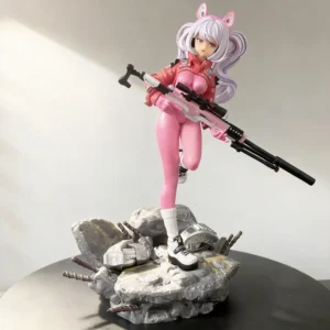 High Quality Alice Figure from Goddess of Victory: Nikke - Double Ponytail Anime Girl Decoration 30cm