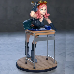 1:24 Beauty Hatsume Mei Stylized 3d Printed Model Resin Unpainted Figure Model Kit Miniature Garage Gk Kits Unassembled Diy Toy
