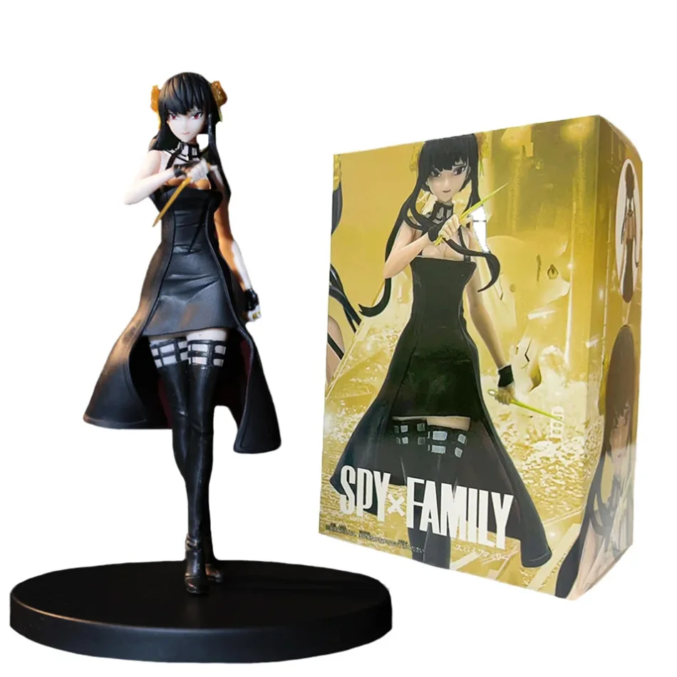 16CM SPY×FAMILY Anime Figure Kawai Anya Forger Yor Forger Action Figures Standing Figurine Collectible Model Doll Toys In Stock