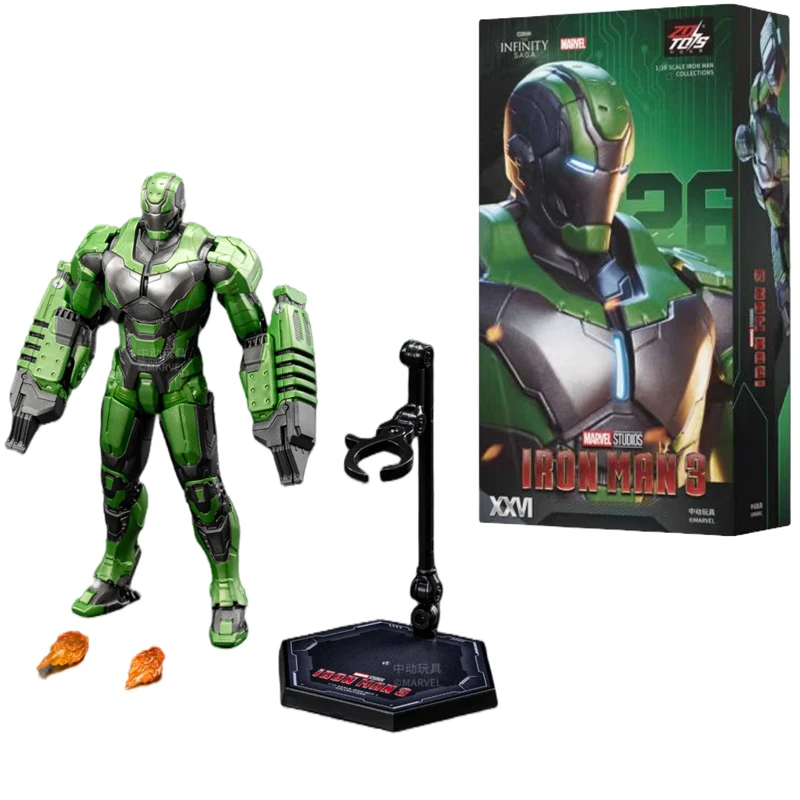 ZD Toys Marvel Avengers Iron Man MK38 Igor MK37 Hammerhead MK12 Kingarts MK40 Shotgun Action Figure Collections Gift - Image 13