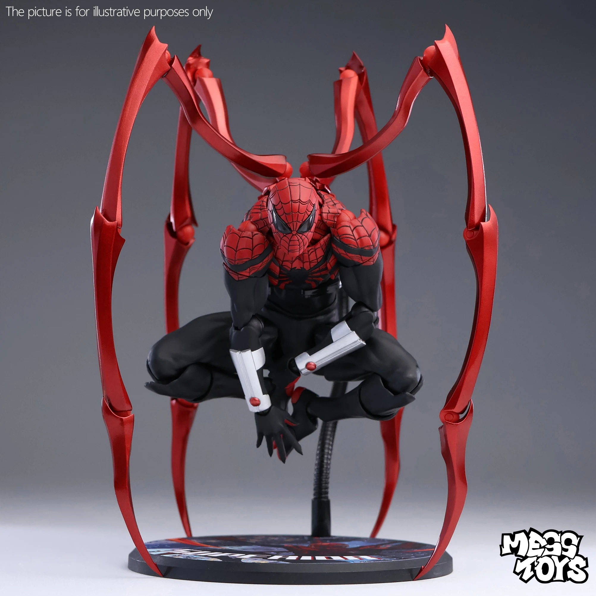 In Stock MessToys Superior Spiderman Figure Mess Toys Superior Spider Man Action Figure CT Toys Figurine Statue Model Gifts Toy - Image 5