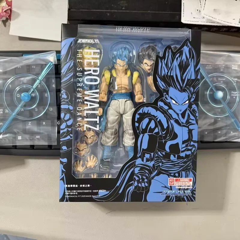 In Stock Demoniacal Fit Gogeta Figure Dragon Ball Z SHF Hero Waltz Gogeta The Supreme Dance Super Saiyan Trunks Action Figures - Image 7