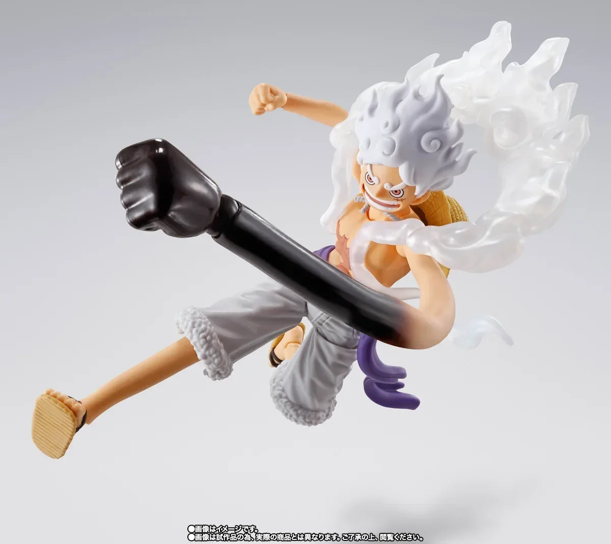 in stockOriginal BANDAI ONE PIECE S.H.Figuarts SHF Monkey D. Luffy Gear 5 Future Island Egg Action Figure Collectible Model Toys - Image 3