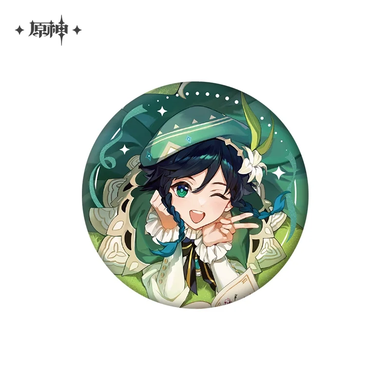 Sunsyea Official Genshin Impact Merch From miHoYo Venti Badge Anime Collection - Image 13