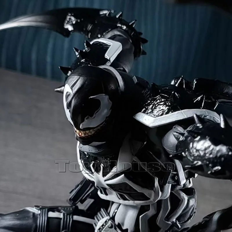In Stock Ct Toys Venom Action Figure Kaiyodo Figurine Marvel Movable Collection Eugene Thompson Ko Model Decorate Toys Kids Gift - Image 6
