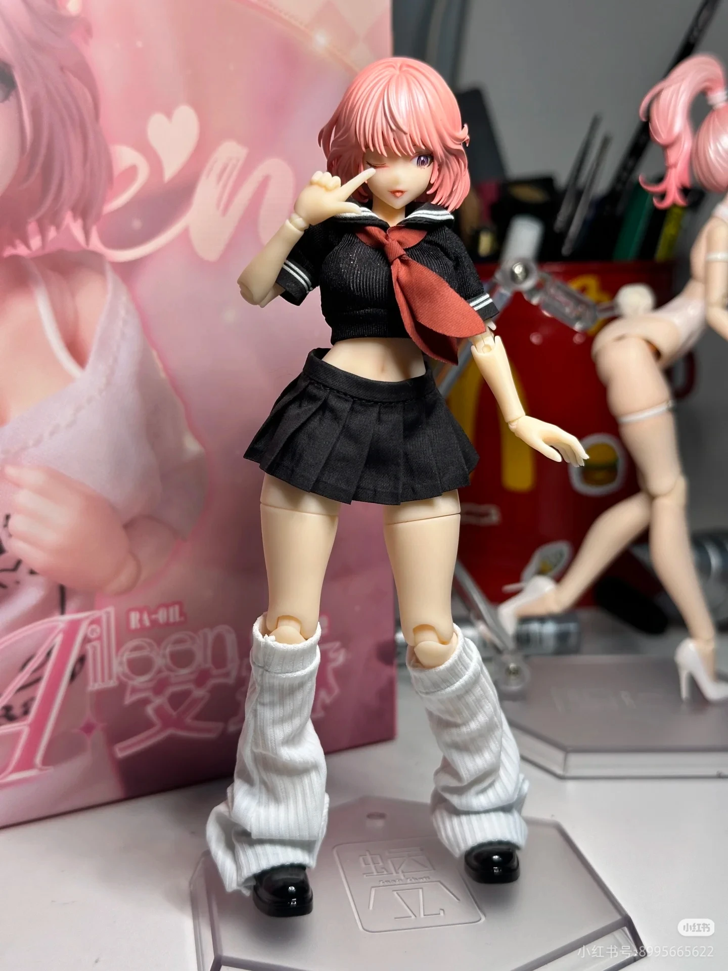 Snail Shell RA-01L Aileen 1/12 Scale Anime Action Figure Beautiful Girl Loungewear Movability Model Toy in Stock for Holiday