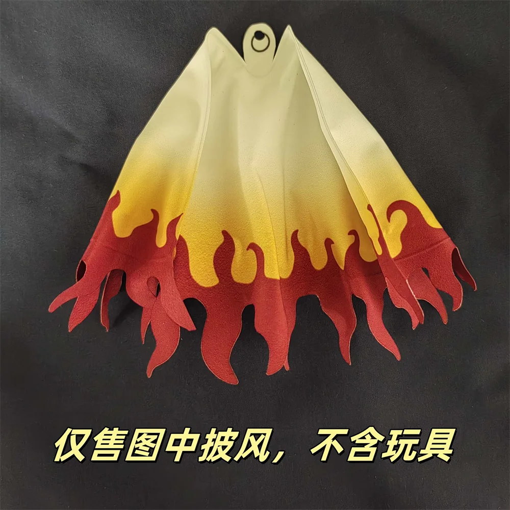 Demon Slayer 1/12 Male Soldier Anime BUZZmod Kyojuro Rengoku Flame Hashira Cape Cloak For 6in Action Figure Model Toys - Image 7
