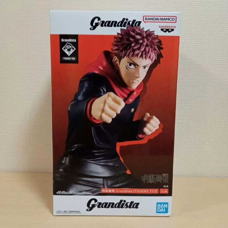 Bandai In stock Original Banpresto Grandista Anime Jujutsu Kaisen Itadori Yuji Action Figure Model Toys Collection Gift DT