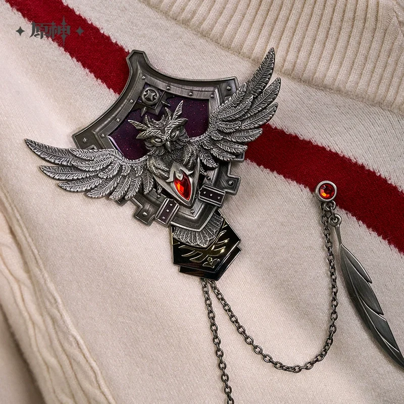 Sunsyea Genshin Impact Official Merch miHoYo Original CYHY Theme Series Diluc Badge Acrylic Stand - Image 4