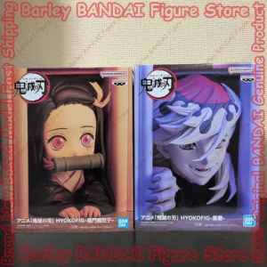Demon Slayer HYOKOFIG Kamado Nezuko Doma Anime Figure Action Figurine BANPRESTO Original In Stock Boxed Model Toys Holiday Gifts
