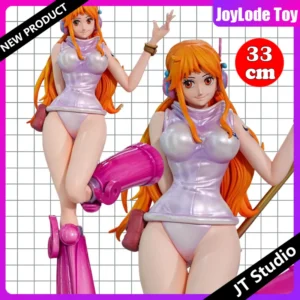 JT Studio 33CM Nami Figure ONE PIECE Nami Anime Figures Egghead Island PVC Statue Collection Model Toys Room Decoration Gifts