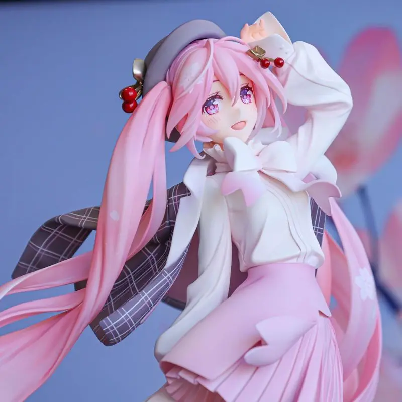 HATSUNE MIKU Model Anime Figure Cherry Blossoms Your Highness The Princess Songma Peripheral Decoration Ornaments Gift