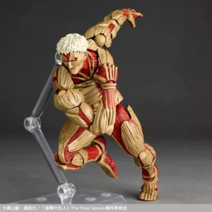Attack On Hot Kaiyodo Armored Titan Movable Model Toys Revoltech Amazing Yamaguchi Yoroi No Kyojin Titan Anime Figures Toy Gifts