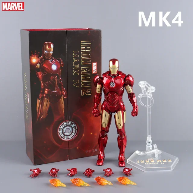 ZD Toys Iron Man Action Figure Joint Movable MK1 MK3 MK6 MK7 MK42 MK45 MK50 MK85 MK17 MK33 MK39 Adult Collection Figure Gift - Image 12