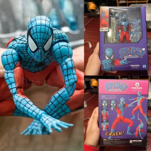 In Stock Ct Toys Spiderman Figure Mafex 190 Web Man Shf 185 Spider Miles Morales 2099 Spider-Man Anime Action Figure Model Toys