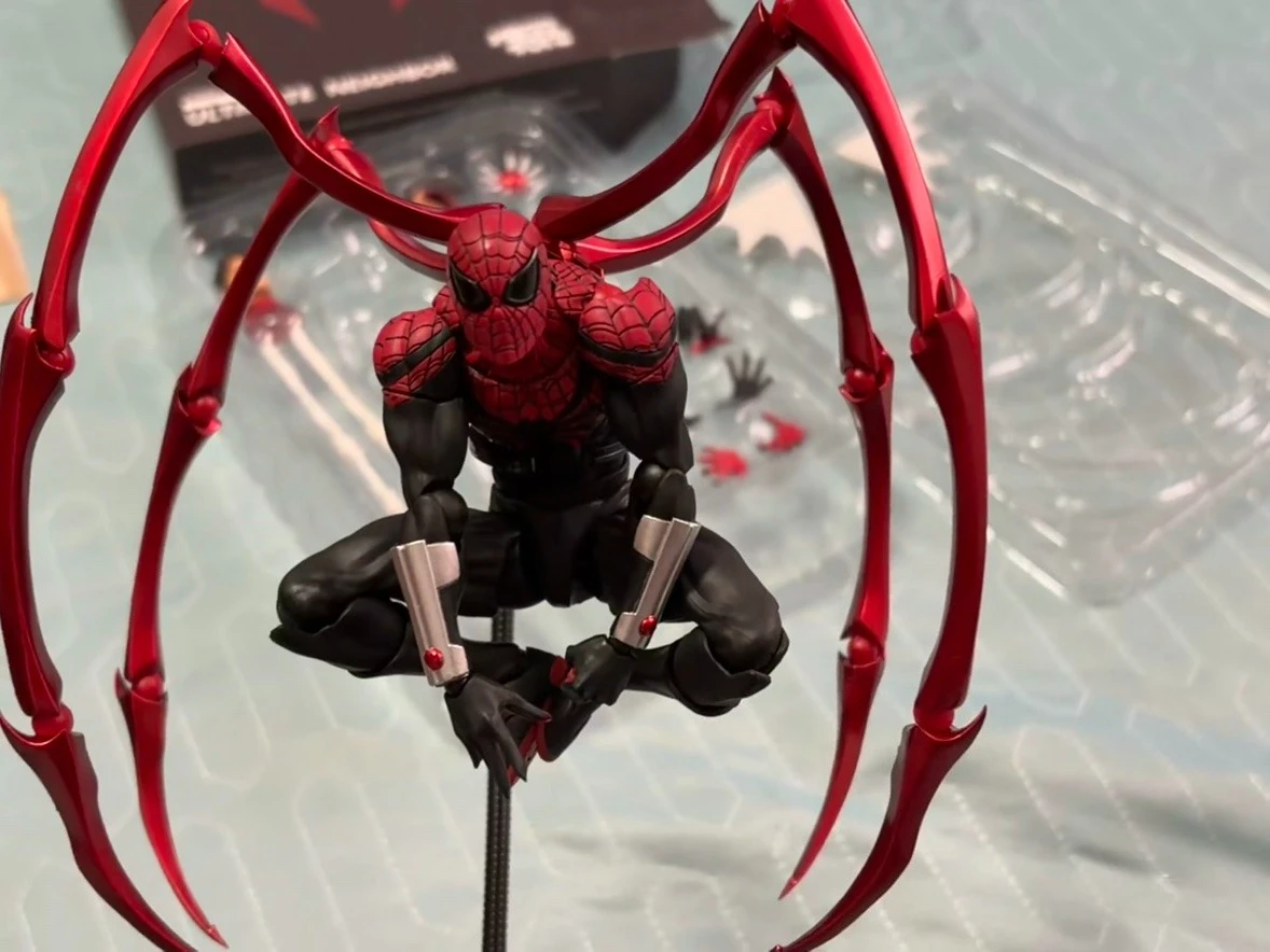 In Stock MessToys Superior Spiderman Figure Mess Toys Superior Spider Man Action Figure CT Toys Figurine Statue Model Gifts Toy