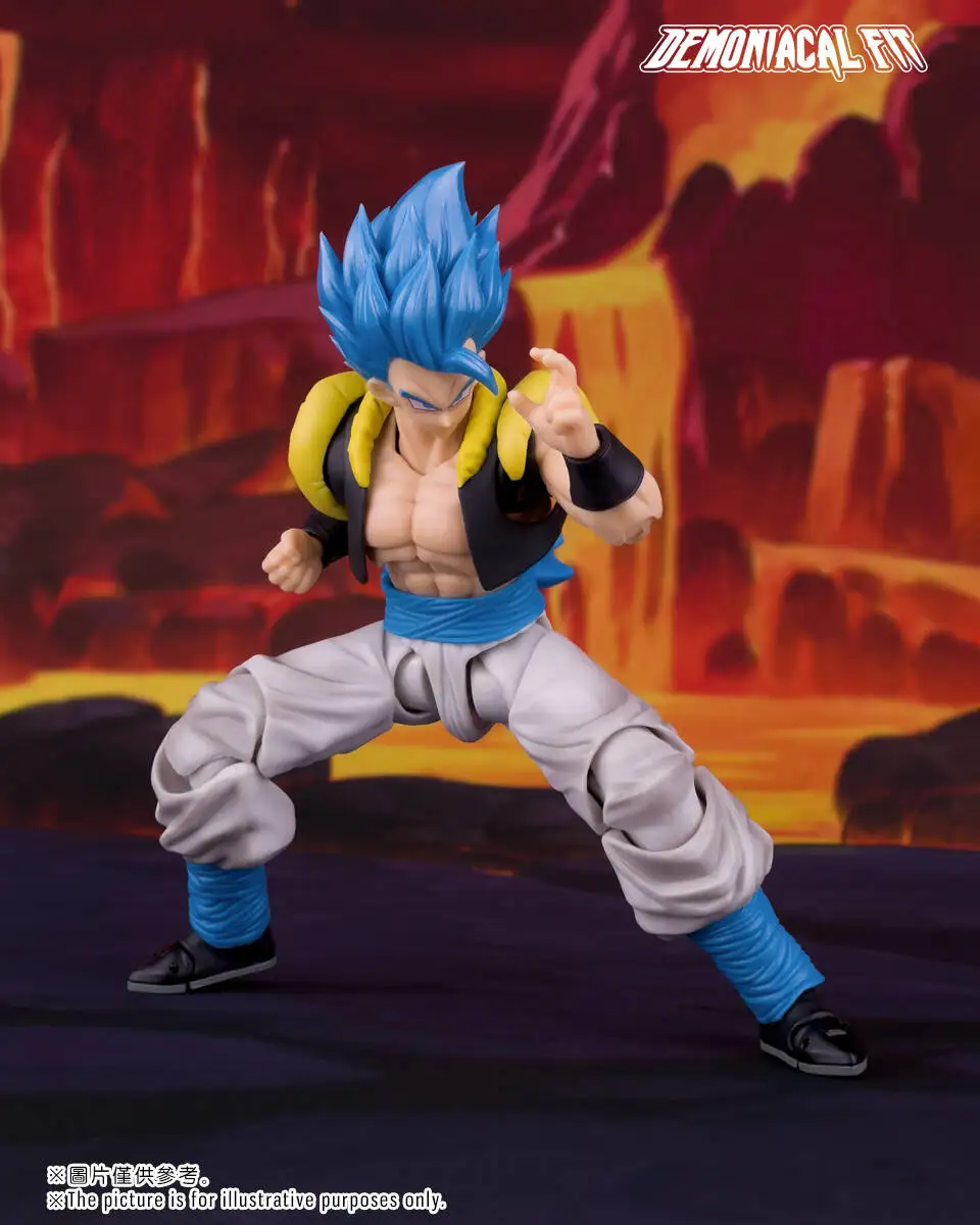 IN STOCK Demoniacal Fit Dragon Ball Z Gogeta Figure SHF Hero Waltz Gogeta The Supreme Dance Super Saiyan Trunks Action Toy Gift - Image 3