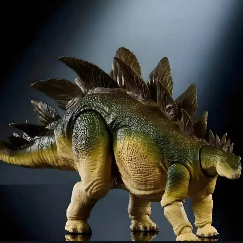Jurassic World Stegosaurus Toy Model Hammond Collection Dinosaur Figure Children Movie Animal Collectible Kids Playset Gift - Image 4