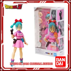 100%Original In Stock Bandai Dragon Ball S.H.Figuarts Bulma The Adventure Begins SHF Bulma Action Figures Collectible Model Toys