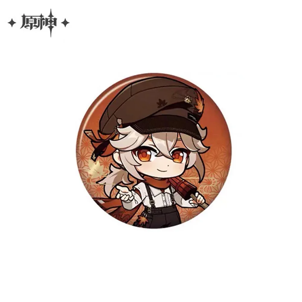 Sunsyea Official Genshin Impact Merch From miHoYo Kazuha Theme Series Badge Hairband Set